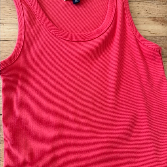 Universal Thread Burnt Orange/Red Ribbed Tank Top - Picture 6 of 6